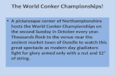 The World  Conker  Championships!