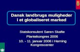 Statskonsulent Søren Skafte Plantekongres 2006  10. - 11. januar 2006 i Herning Kongrescenter