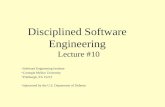 Disciplined Software  Engineering  Lecture #10