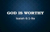 God is Worthy