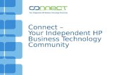 Connect –  Your Independent HP Business Technology Community