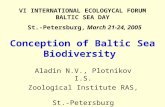 Conception of Baltic Sea Biodiversity