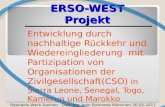 ERSO-WEST Projekt