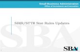 SBIR/STTR Size Rules Updates