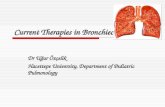 Current Therapies in Bronchiectasis