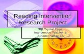 Reading Intervention Research Project