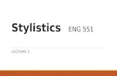 Stylistics ENG  551