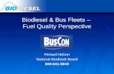 Biodiesel & Bus Fleets –  Fuel Quality Perspective