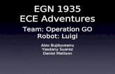 EGN 1935 ECE Adventures Team: Operation GO Robot: Luigi