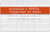 Steuben County Historian's Office  Collection of Glass Plate Negatives