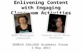 Enlivening Content with Engaging Classroom Activities