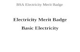 Electricity Merit Badge Basic Electricity