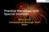 Practice Managers with Special Interests