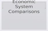 Economic System Comparisons