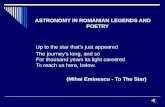ASTRONOMY IN ROMANIAN LEGENDS AND POETRY  Up to the star that's just appeared