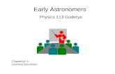 Early Astronomers
