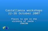 Castellanza workshops 22-26 October 2007