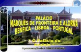 PALÁCIO MARQUÊS DE FRONTEIRA E ALORNA BENFICA - LISBOA - PORTUGAL