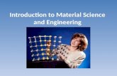 Introduction to Material Science and Engineering