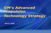 GM’s Advanced Propulsion Technology Strategy