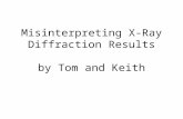 Misinterpreting X-Ray Diffraction Results by Tom and Keith