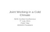 Joint Working in a Cold Climate