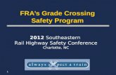 FRA’s Grade Crossing Safety Program