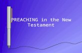 PREACHING in the New Testament