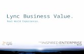 Lync Business Value.