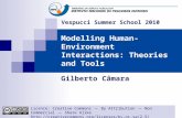 Modelling Human-Environment Interactions:  Theories and Tools