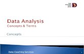Data  Analysis  Concepts & Terms