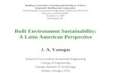 Built Environment Sustainability: A Latin American Perspective