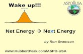 Net Energy    Ne x t Energy by Ron Swenson