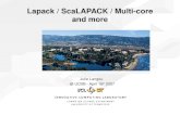 Lapack / ScaLAPACK / Multi-core  and more