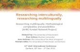 Researching  interculturally , researching  multilingually