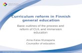 Curriculum reform in Finnish general education