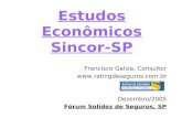 Estudos Econômicos Sincor-SP