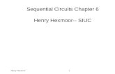Sequential Circuits Chapter 6 Henry Hexmoor-- SIUC