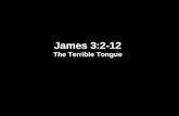 James 3:2-12 The Terrible Tongue