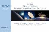 CCSDS Time Critical Onboard Application Services