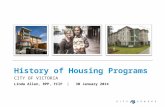 History of Housing Programs