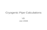 Cryogenic Pipe Calculations