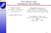 Java Beans and Enterprise Java Beans