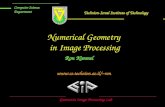 Numerical Geometry  in Image Processing