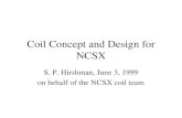 Coil Concept and Design for NCSX