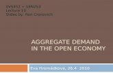 Aggregate demand in the open economy