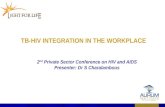 TB-HIV INTEGRATION IN THE WORKPLACE