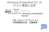 Windows Embedded CE  の テスト環境と活用