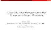 Automatic Face Recognition under Component-Based Manifolds