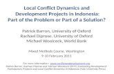 Local Conflict Dynamics and